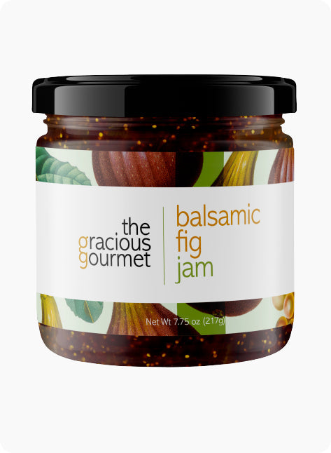 Balsamic Fig Jam (12 Pack) - from The Gracious Gourmet 