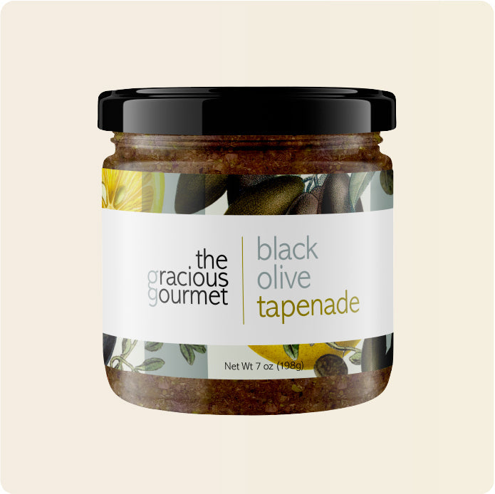 Black Olive Tapenade (12 Pack) - from The Gracious Gourmet 