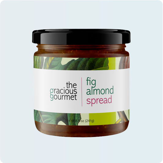 Fig Almond Spread (12 Pack) - from The Gracious Gourmet 