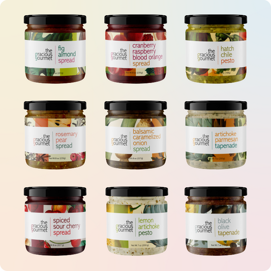 The Starter Set (9 jars) by The Gracious Gourmet - from The Gracious Gourmet