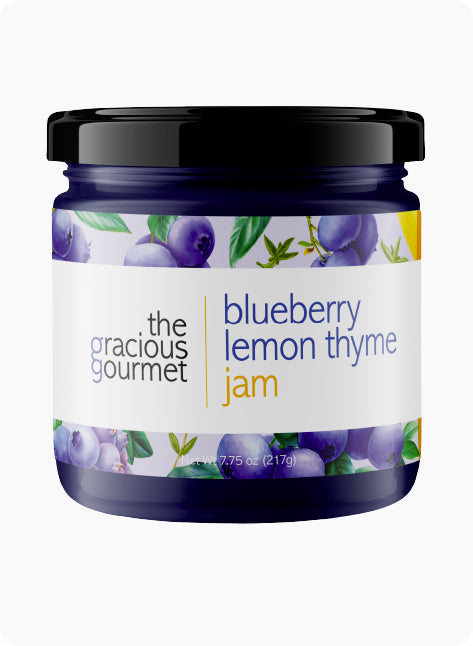 Blueberry Lemon Thyme Jam (2 Pack) - from The Gracious Gourmet 