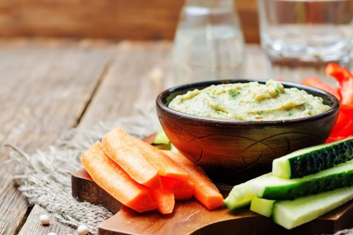 black olive and white bean spread