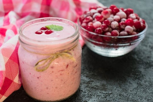 cranberry raspberry blood orange ice cream