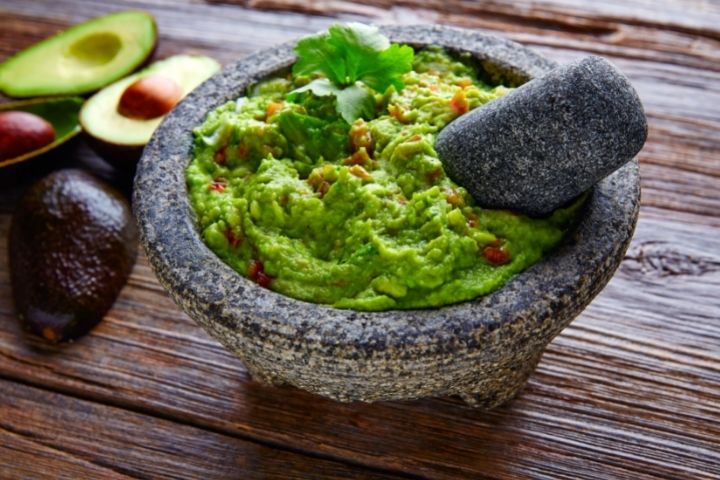 Sally's Hatch Chile Pesto Guacamole
