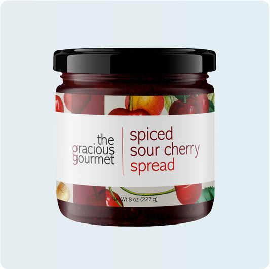 Spiced Sour Cherry Spread (employee) - from The Gracious Gourmet 