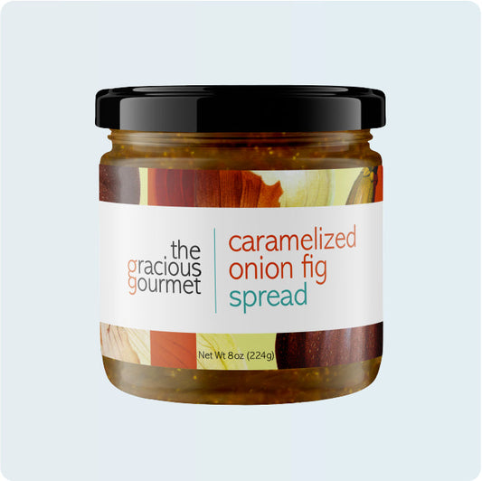 Caramelized Onion Fig Spread (12 Pack) - from The Gracious Gourmet 