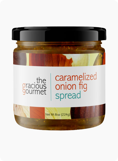 Caramelized Onion Fig Spread (12 Pack) - from The Gracious Gourmet 