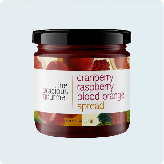 Cranberry Raspberry Blood Orange Spread (2 Pack) - from The Gracious Gourmet 
