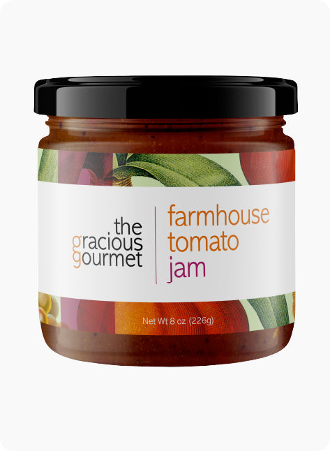 Farmhouse Tomato Jam (wholesale) - from The Gracious Gourmet 