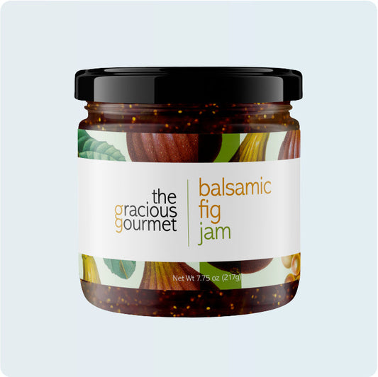 Balsamic Fig Jam (12 Pack) - from The Gracious Gourmet 