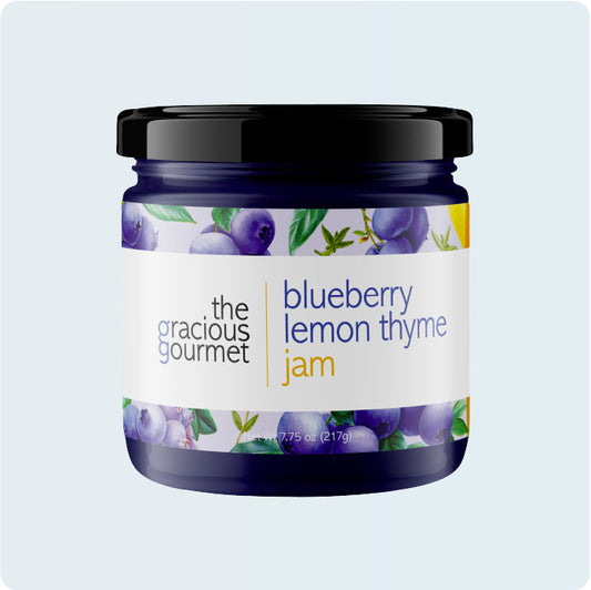 Blueberry Lemon Thyme Jam (employee) - from The Gracious Gourmet