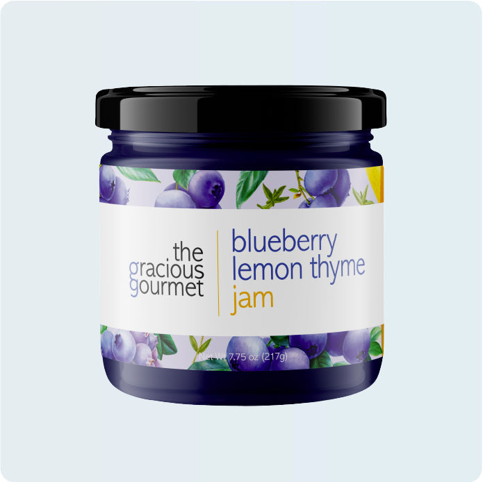 Blueberry Lemon Thyme Jam (employee) - from The Gracious Gourmet 
