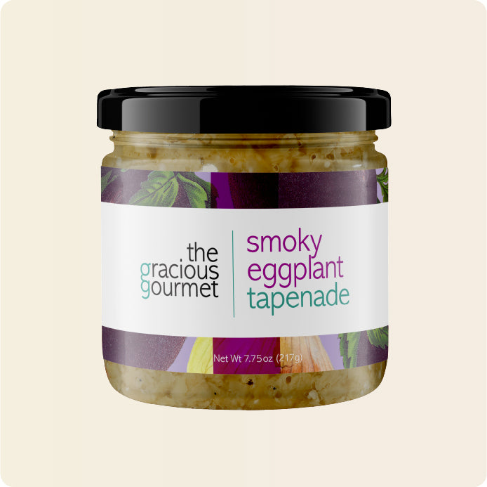 Smoky Eggplant Tapenade (2 Pack) - from The Gracious Gourmet 