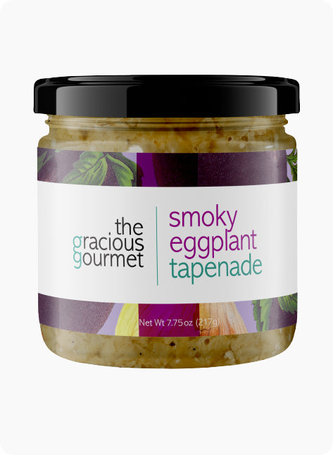 Smoky Eggplant Tapenade (2 Pack) - from The Gracious Gourmet 