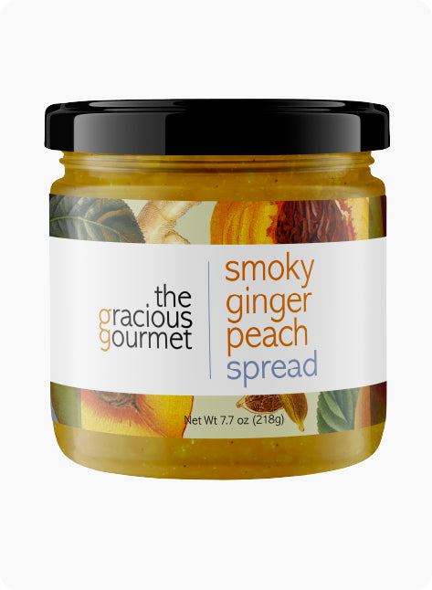 Smoky Ginger Peach Spread (12 Pack) - from The Gracious Gourmet 