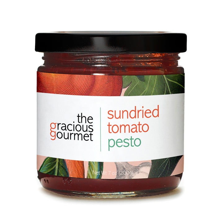 Sundried Tomato Pesto (2 Pack) New Name - Same Flavor! - from The Gracious Gourmet 