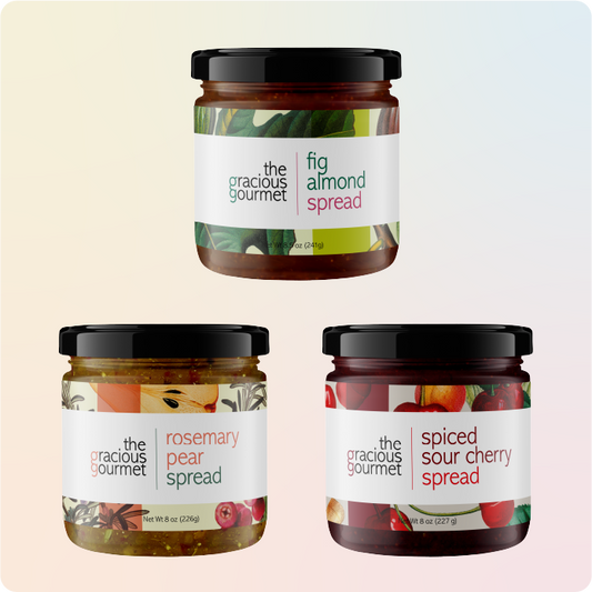 The Gracious Gourmet Holiday Fruit Trio - from The Gracious Gourmet 