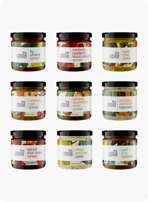 The Starter Set (9 jars) by The Gracious Gourmet - from The Gracious Gourmet 