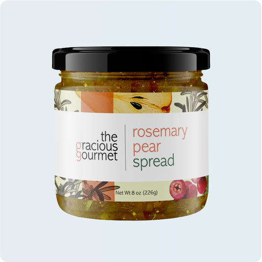 Rosemary Pear Spread (2 Pack) - from The Gracious Gourmet