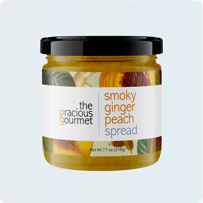 Smoky Ginger Peach Spread (2 Pack) - from The Gracious Gourmet 