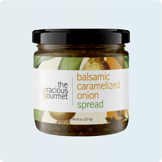 Balsamic Caramelized Onion Spread (2 Pack) - from The Gracious Gourmet