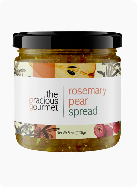 Rosemary Pear Spread (2 Pack) - from The Gracious Gourmet 