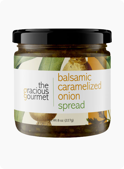 Balsamic Caramelized Onion Spread (2 Pack) - from The Gracious Gourmet 